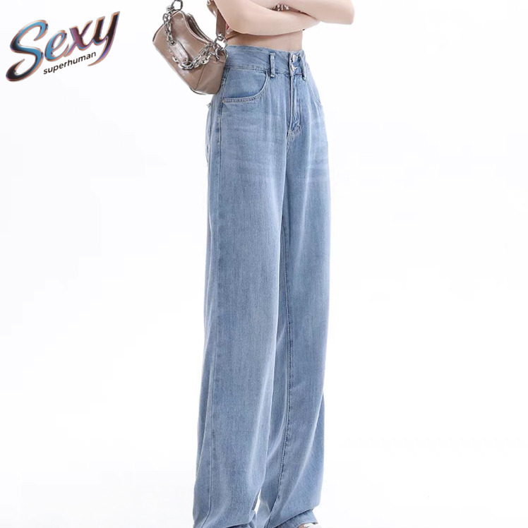 ยีนส์ กางเกงยีนส์ขา ดเอวสูง ขากระบอกใหญ่ วินเทจ ทรงสวย มีครบไซส์ค่ะ เนื้อผ้านุ่มและระบายอากาศได้ดี ส่งไวจากไทย - รูปที่ 7