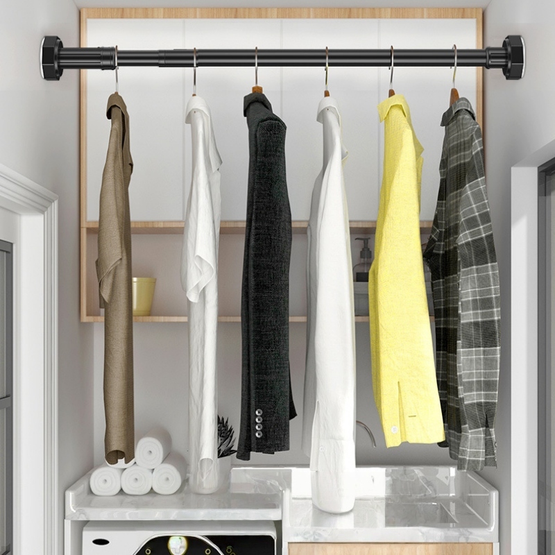 🔥ราวผ้าม่านไม่ต้องเ