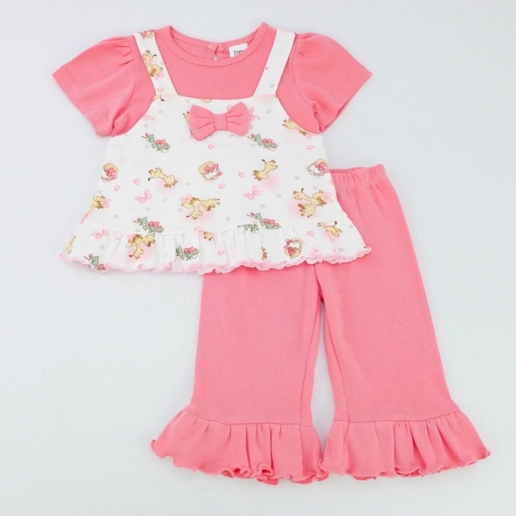 🩷🩵ลายยีราฟ🦒🦒&ปุ๊กปิ๊ก Pukpik Collection ชุดเซ็ทเด็กน่ารักมาก size 12 18 24 เดือน 3 ขวบ 4 ขวบ 5 ขวบ