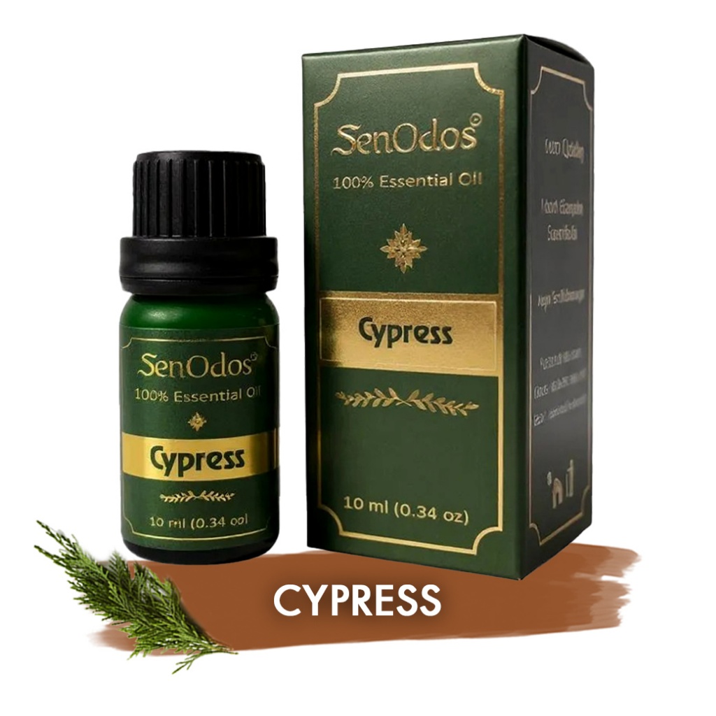 SenOdos น้ำมันหอมระเหยแท้ กลิ่นไซเปรสซ์ Cypress Essential Oil