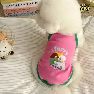 Furry ชุดเดรสสัตว์เลี้ยง เสื้อแมว ชุดแมว Taste ดี เนื้อผ้า Cotton 100% นุ่มใส่สบาย By Heycat