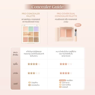 dasique Pro Concealer Palette #เดซีค คอนซีลเลอร์, ปกปิด, รองพื้น