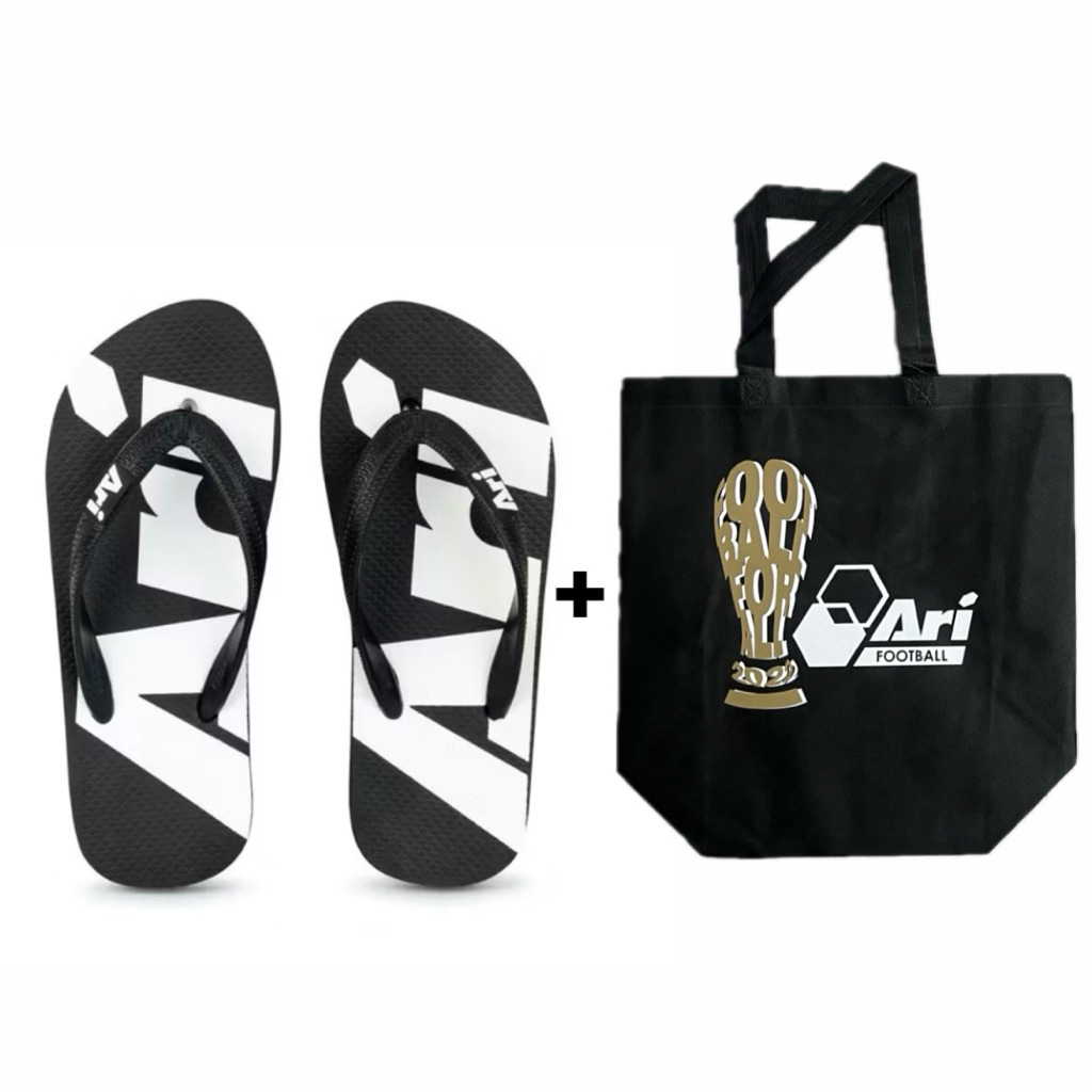 ARI FLIP FLOP SANDALS -BLACK รองเท้าแตะ อาริ FLIP FLOP สีดำ