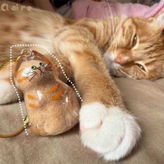 COD กล่องเก็บขนแมวแบบใส ที่เก็บขนแมว จี้แคปซูลเก็บขนแมวแบบใส…