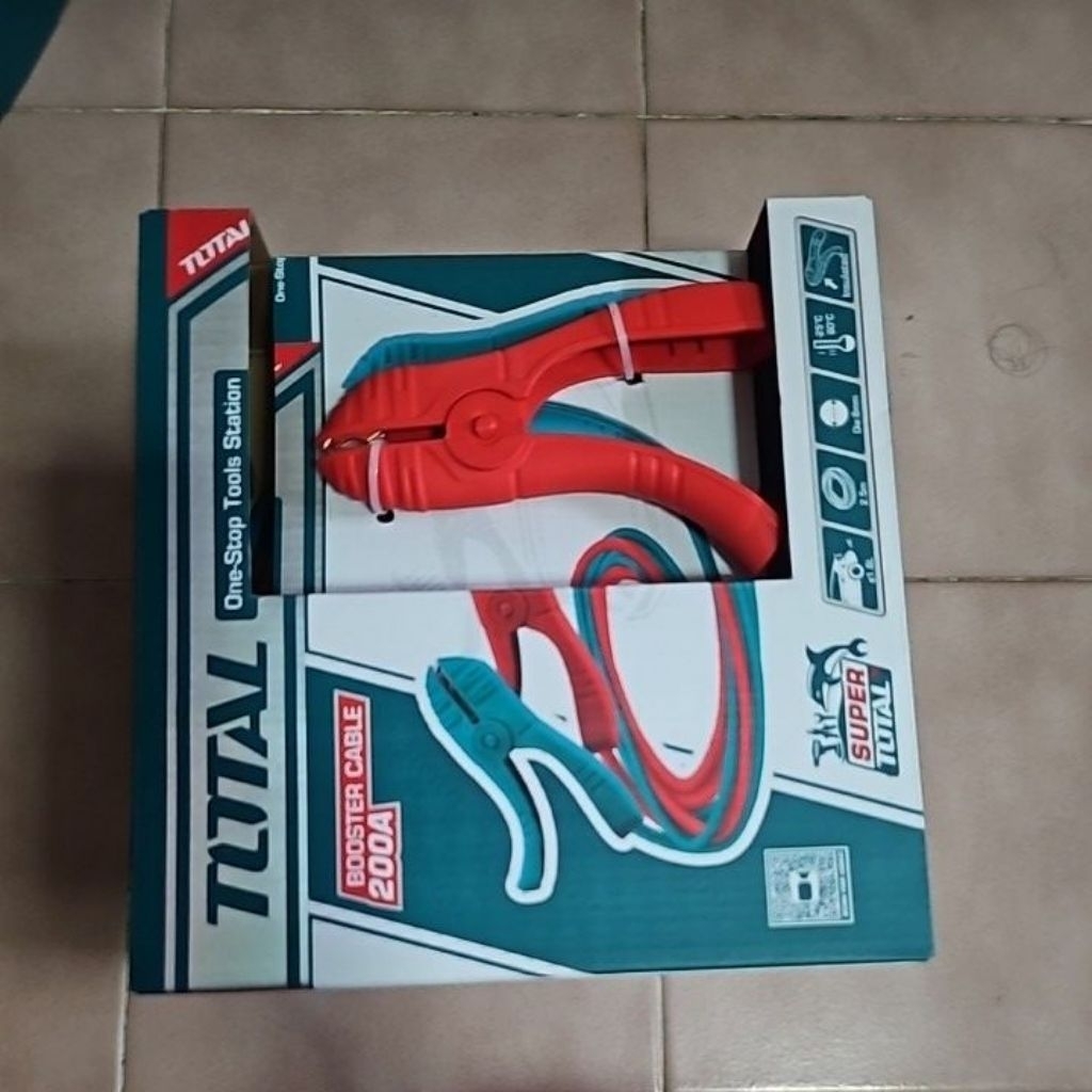 Total รุ่น PBCA16008L สายพ่วงแบตเตอรี่ 600Amp