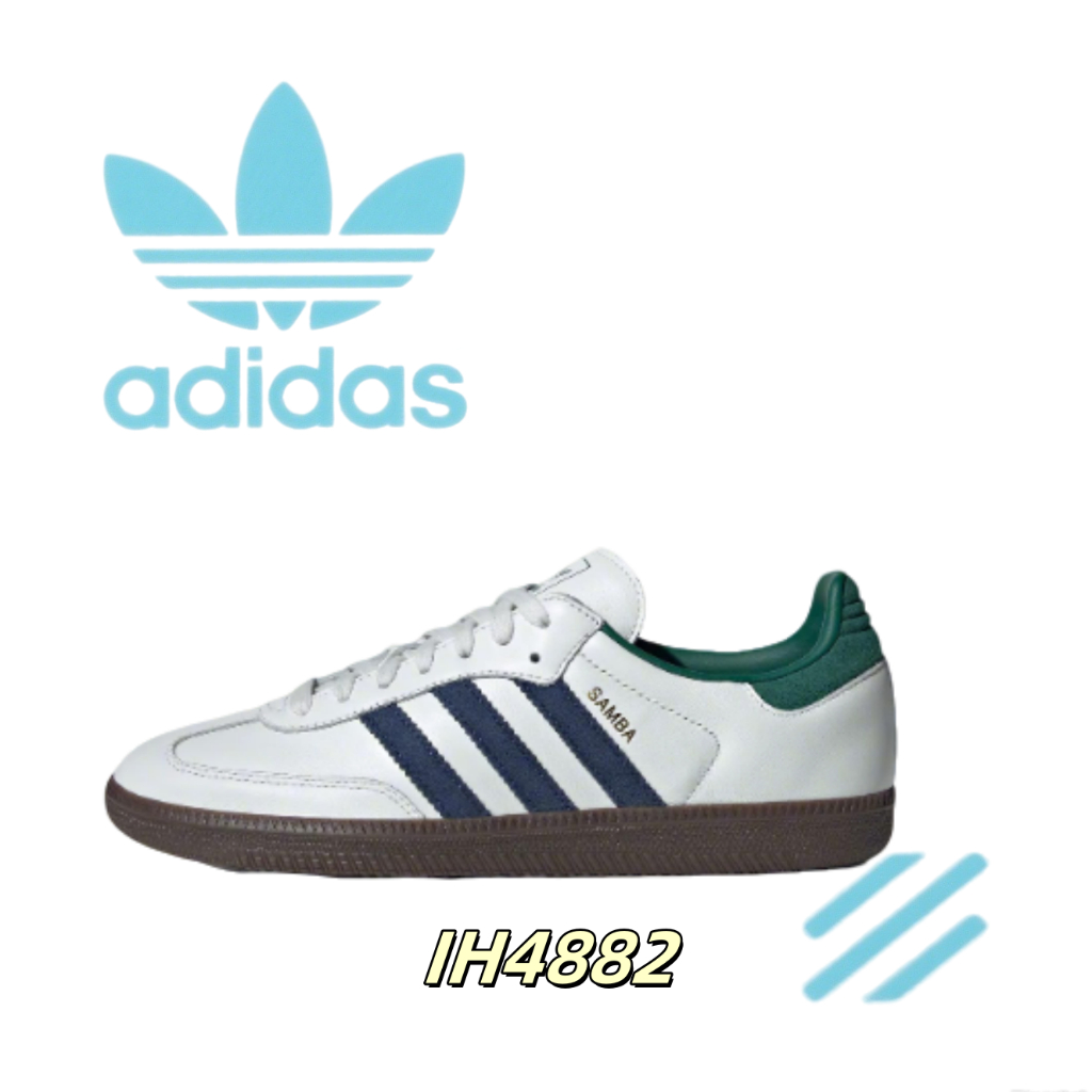 ของแท้ 100 % 🥾adidas originals SAMBA OG  IH4882 รองเท้าผ้าใบสำหรับผู้ชาย และผู้หญิง