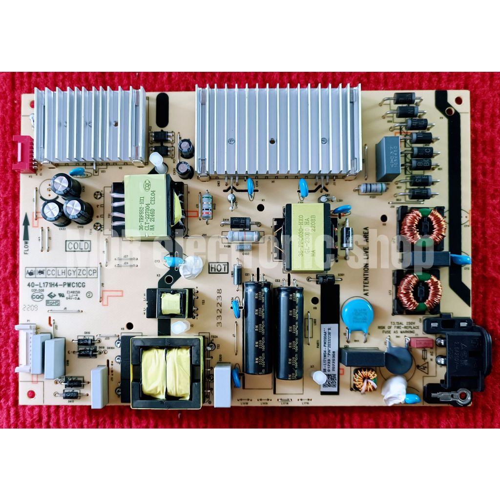 เพาเวอร์ซัพพลายทีวี TCL รุ่น 50Q726,55Q726,50P8S,50C715,55P8S,50C7000A,55C725,65P725,65P615