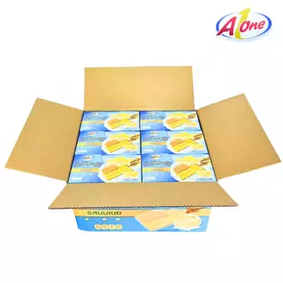 เค้กไข่สอดไส้รสนมเนย ตรา เอวัน 1ลัง 144ชิ้น แป้งเนียนนุ่ม หอม อร่อย ละมุน