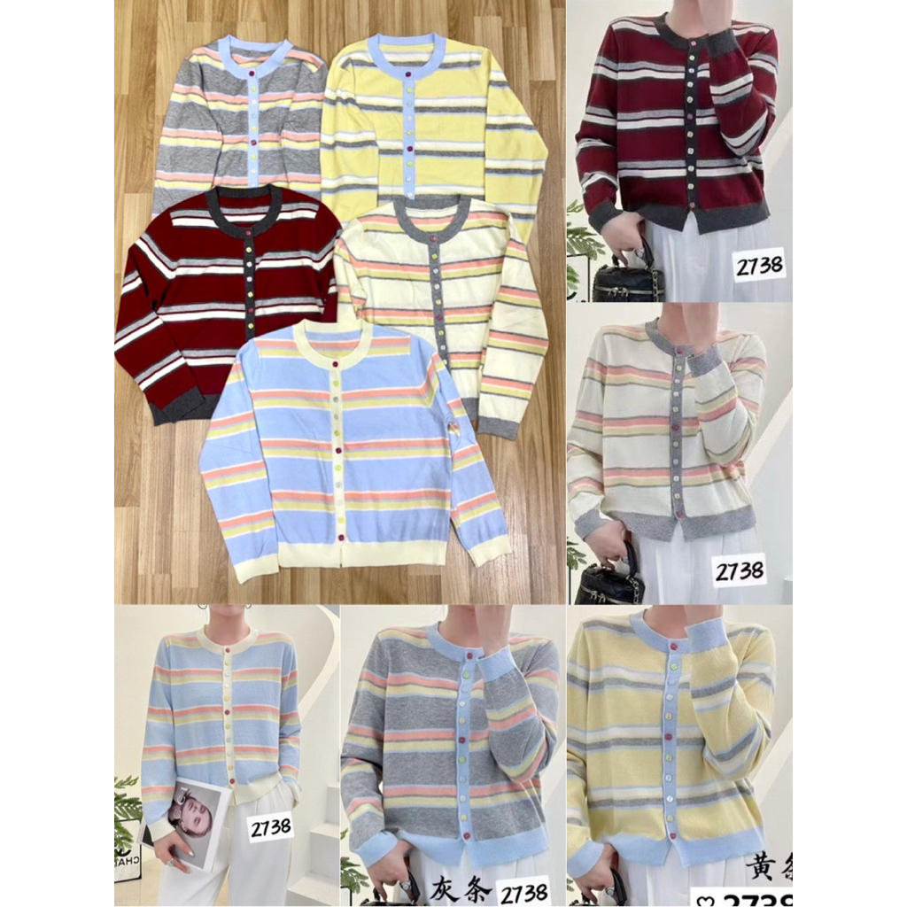 LILY Cardigan คาร์ดิแกน เสื้อคลุมผ้าไหมพรมโทนสีพาสเทลหวานๆ กันแดดกันหนาวได้ ราคาน่ารัก แมทช์กับอะไรก็สวยค่า