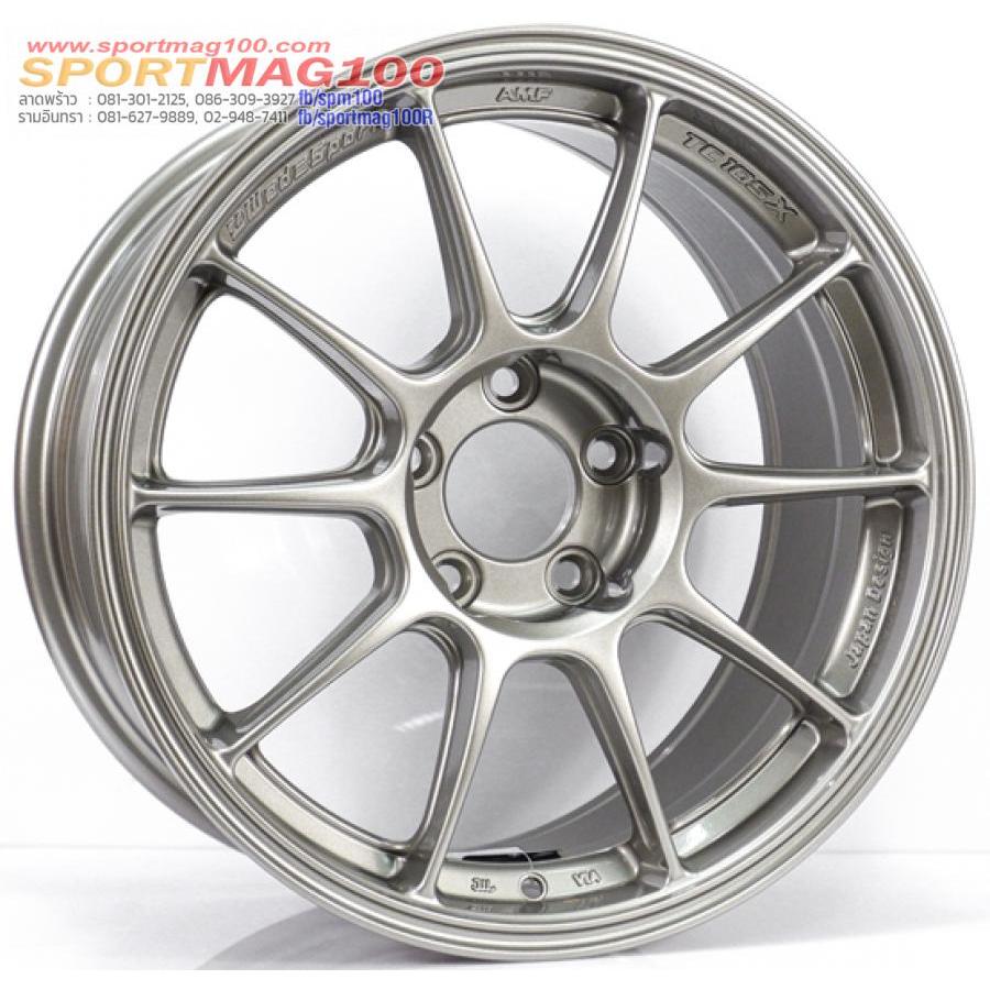 ล้อแม็ก TC105X 5รู114 ET32 สีTS-Titan 8.5-17นิ้ว(ราคา 4วง)
