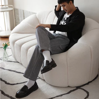 (ผู้หญิงหรือผชเท้าเรียวลด 1 ไซซ์) รองเท้าโลฟเฟอร์ Vida รุ่น Mask Loafer V3 ทรง Unisex ใส่ได้ทั้งชายหญิง