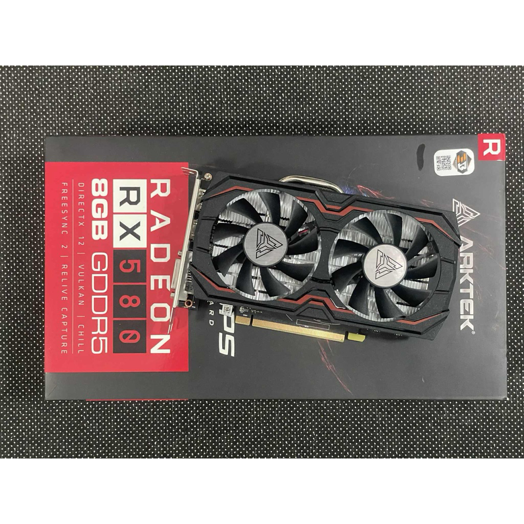 (ของใหม่) การ์ดจอ RX 580 8GB Aisurix