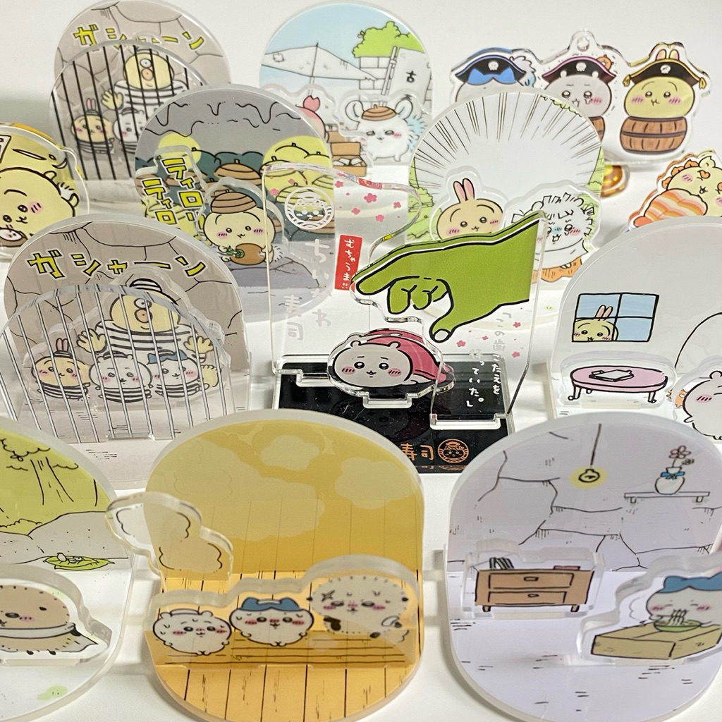 รวมงานสแตนดี้อะคริลิค Chiikawa สินค้ามีลิขสิทธิ์แท้ทุกชิ้น มีตราปั้มทุกชิ้น - รูปที่ 3