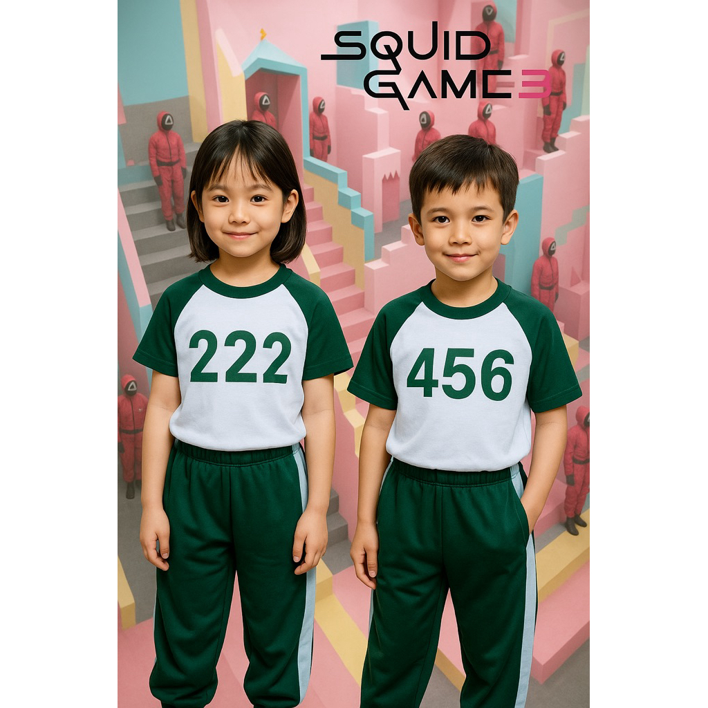 ชุดเซ็ตสคิดเกมส์เด็ก ซีซั่น2025 ผ้าดีใส่สบาย ชุดสคิดเกมส์โกโกวา พร้อมส่ง