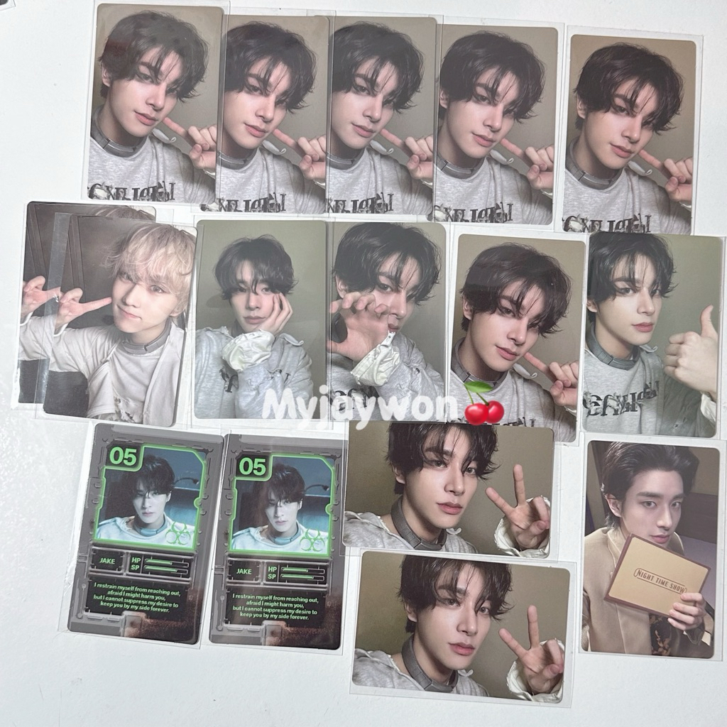 การ์ดพร้อมส่ง🥳ENHYPEN DESIRE card official
