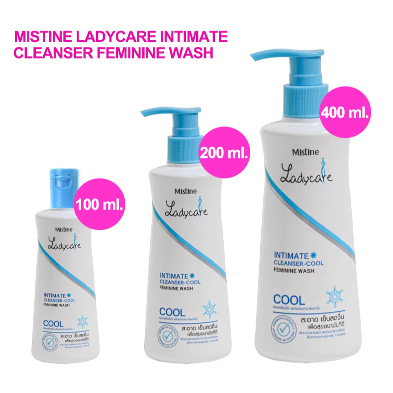 น้ำยาอนามัยมิสทิน  มิสทีน เลดี้แคร์ Mistine Ladycare Cleanser ขนาด 100 / 200 / 400 ML