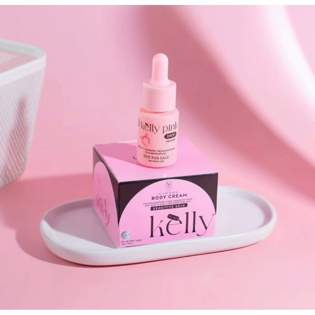 หัวเชื้อเคลลี่พิ้งค์ แถมเคลลี่ดรอป NC RICH KellyPink1แถม1
