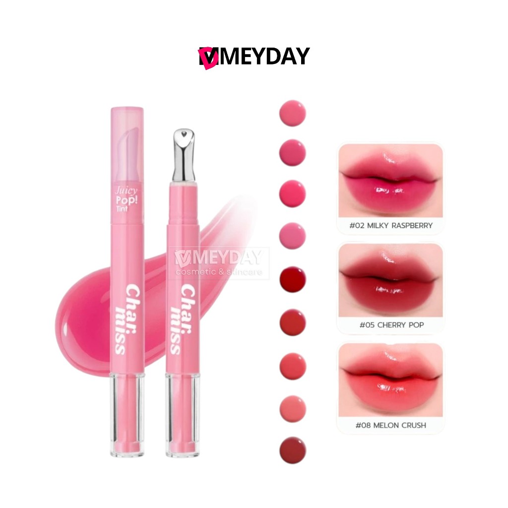 Charmiss Juicy Pop Tint ชาร์มิส จุ๊ยซี่ ป๊อป ทินท์ ลิป 1.6g