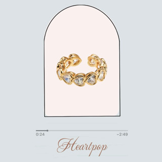 gigaglam heartpop ring | แหวนไม่ลอกไม่ดำ