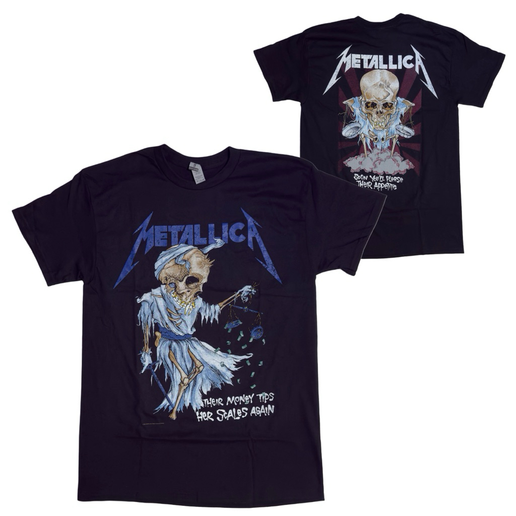 เสื้อวงดนตรี METALLICA T-SHIRT ลาย DORIS (2018) ลิขสิทธิ์ของแท้ UK (MET02)