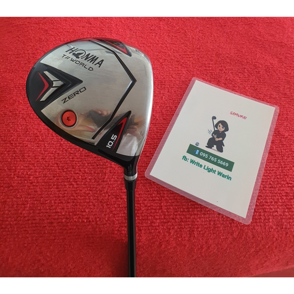 ไม้กอล์ฟ - HONMA T//WORLD ZERO Driver (10.5°) Flex R - มือสอง