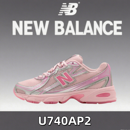ของแท้รับประกัน100%🎖 New Balance NB 740  U740AP2 รองเท้าผ้าใบสำหรับผู้ชาย และผู้หญิง
