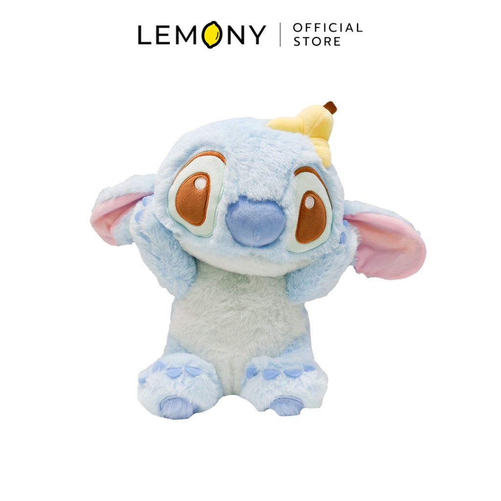 LEMONY ตุ๊กตาสติช Stitch ขนาด 28CM Cute Fluffy Colleciton Disney Plush Toy