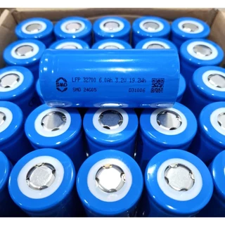 แบตเตอรี่ ลิเธียมฟอสเฟส LiFePo4 32700 3.2V 6000mAh ความจุแท้