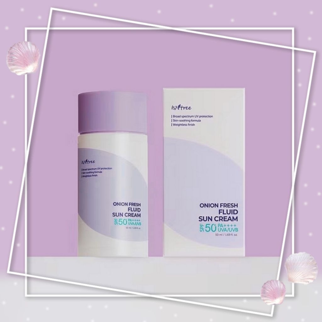 Isntree Onion Fresh Fluid Sun Cream​ 50​ml​ 🧅☀️