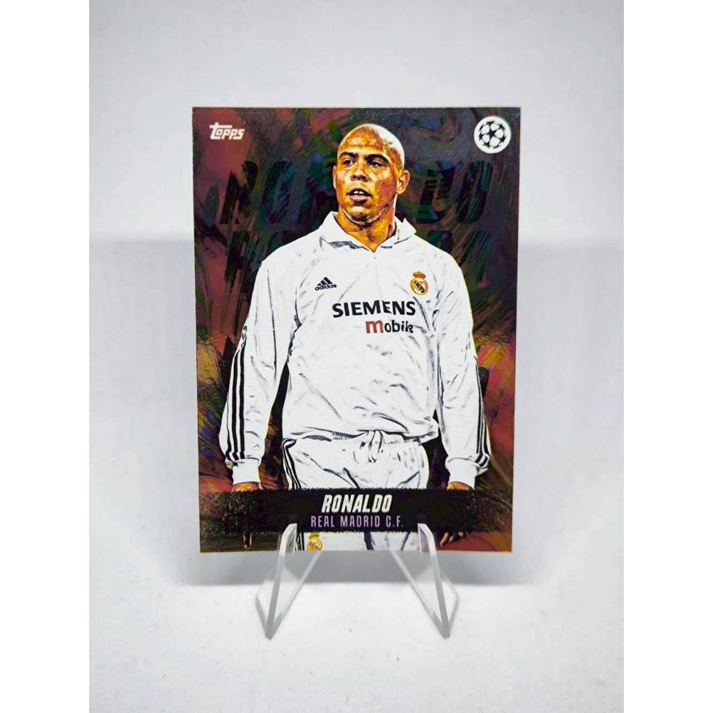 การ์ดฟุตบอล Topps Jude Bellingham Platinum Curated Set R9 Ronaldo Real Madrid