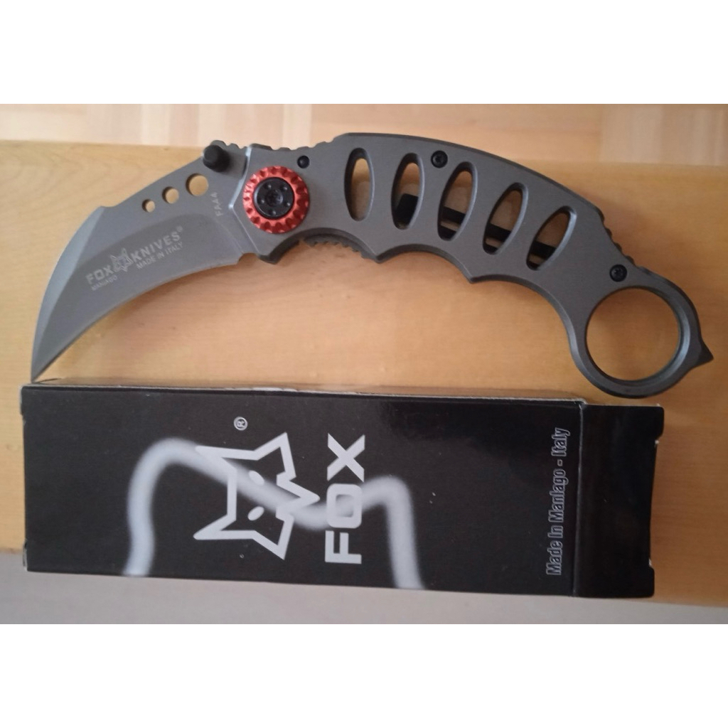 🦊 FOX Karambit Folding Hunting Knife no.FA44