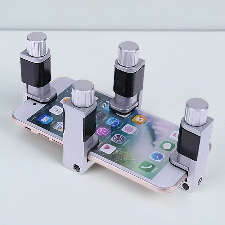 4ชิ้น ตัวหนีบหน้าจอ LCD ที่หนีบยึดจอมือถือขณะติกกาวจอ วัสดุเป็นเหล็ก TG - 4000
