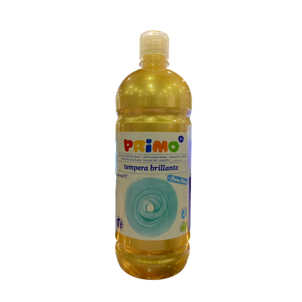 (KTS)สีโปสเตอร์ PRIMO Ready-mix Beginner"s P/M 1000ml. 920 Gold สีทอง