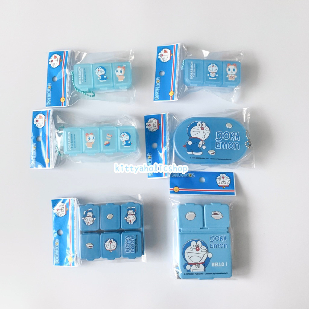 สินค้าพร้อมส่งใน1-2วัน ไม่ต้องพรีค่ะ !! ตลับยา ตลับใส่ยา ตลับโดราเอม่อน โดราเอม่อน Doraemon