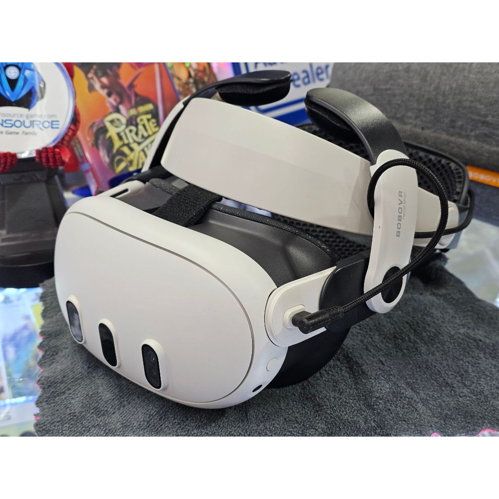 [พร้อมส่ง มีหน้าร้าน สต๊อกไทย มือสอง สภาพนางฟ้า]MetaQuest: Meta Quest 3 4K 512GB อุปกรณ์เสริมจัดเต็ม