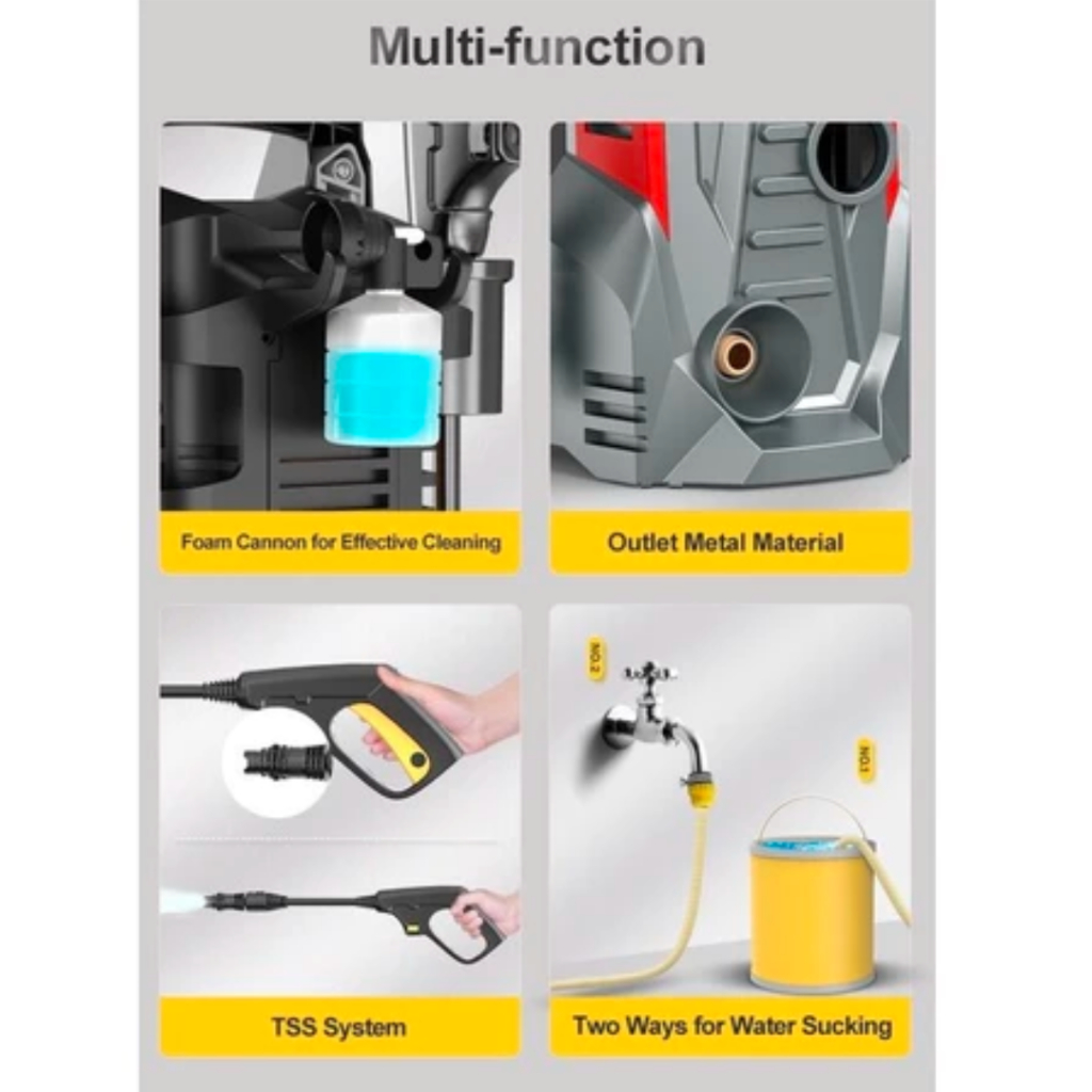 💥รับประกัน 2 ปี💥2025 Bosch G7/G8 Turbo สำหรับเครื่องฉีดน้ำแรงดันสูงรถยนต์ ปั๊มน้ำ - รูปที่ 7