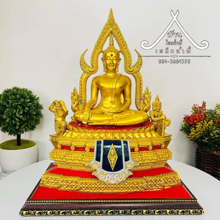 พระพุทธชินราช แร่เหล็กน้ำพี้ หน้าตัก 5 นิ้วฐาน 9 นิ้วสูง 12 นิ้ว