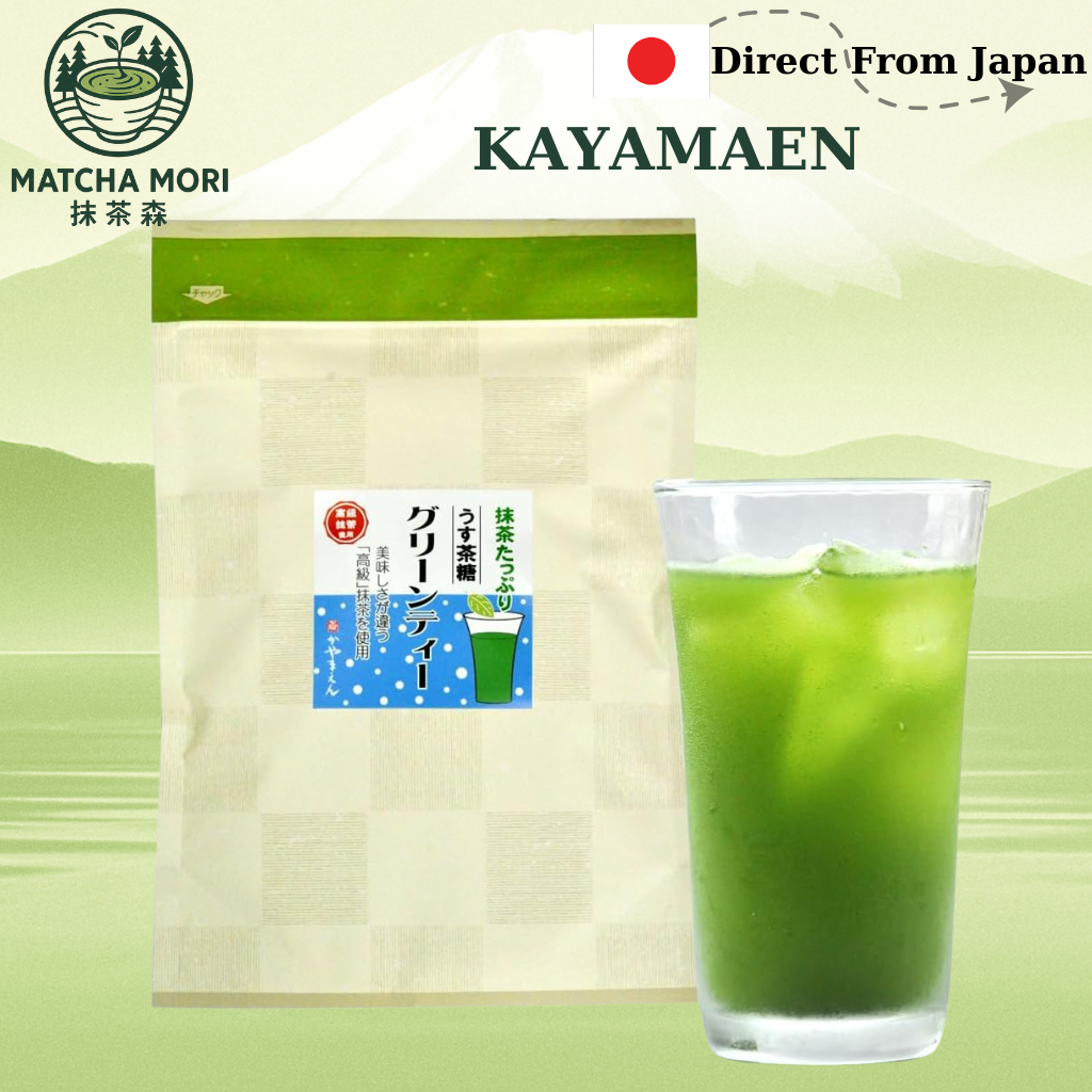 ชาเขียว Premium Kayamaen Green Tea (Usucha Sugar) 400g