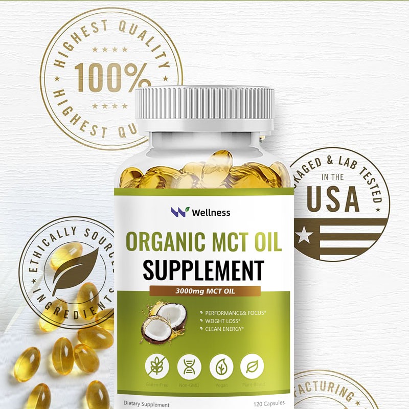 Wellness MCT Oil น้ำมัน MCT – ผลิตจากมะพร้าวออร์แกนิก 100% – ไม่ใช่จีเอ็มโอ ผ่านการสกัดเย็น รองรับการเผาผลาญ ส่งเสริมการ ราคา ถูกที่สุด ดีลบีเคเค แกลเลอรีภาพที่ 7