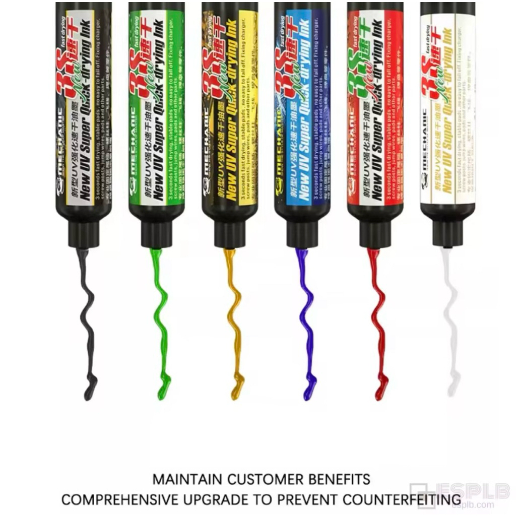 Mechanic SU3 Series กาวUV  Curing Solder Mask Ink Oil BGA PCB Board สีบัดกรีวางป้องกันการกัดกร่อน