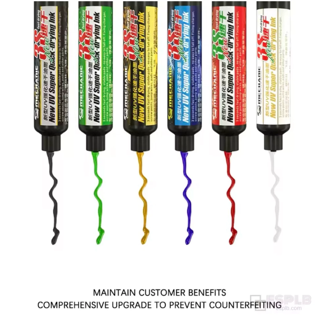 Mechanic SU3 Series กาวUV Curing Solder Mask Ink Oil BGA PCB Board สีบัดกรีวางป้องกันการกัดกร่อน