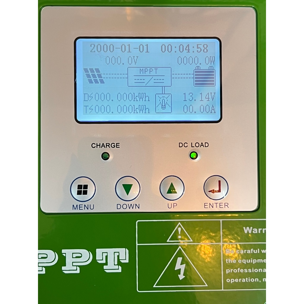 MPPT 30A ชาร์จแบตเตอรี่ 12v 24v และ 48v