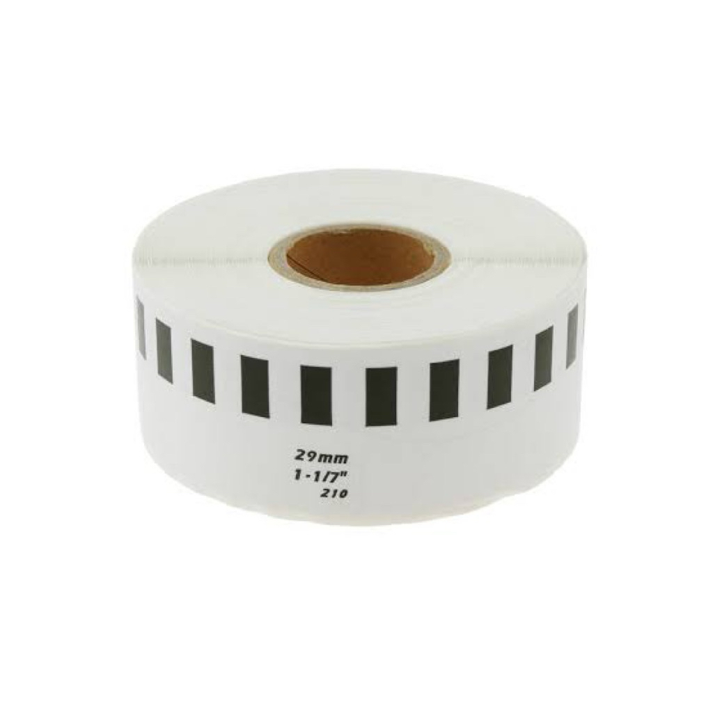 DK-22210 สติกเกอร์ฉลากความร้อน 29 มม. (ยาวต่อเนื่อง) สําหรับQL700 |QL800 |QL820NWB