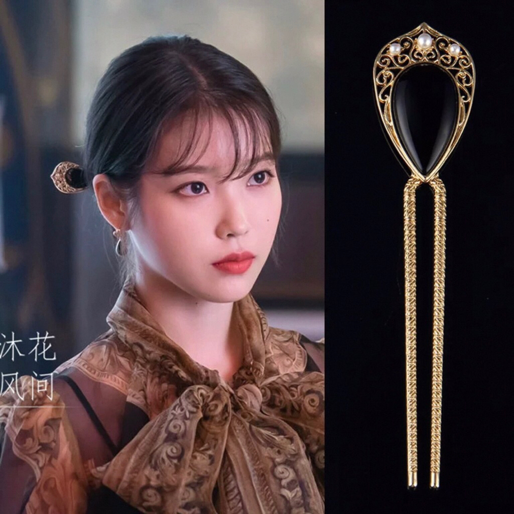 พร้อมส่งจากไทย จัดส่งใน 2 วัน  Hotel Del Luna รอรักโรงแรมพันปี ปิ่นปักผม ปิ่นเงิน กิ๊บติดผม สไตล์เกา