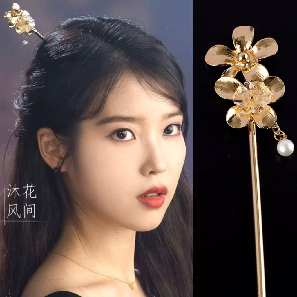 พร้อมส่งจากไทย จัดส่งใน 2 วัน  Hotel Del Luna รอรักโรงแรมพันปี ปิ่นปักผม ปิ่นเงิน กิ๊บติดผม สไตล์เกา