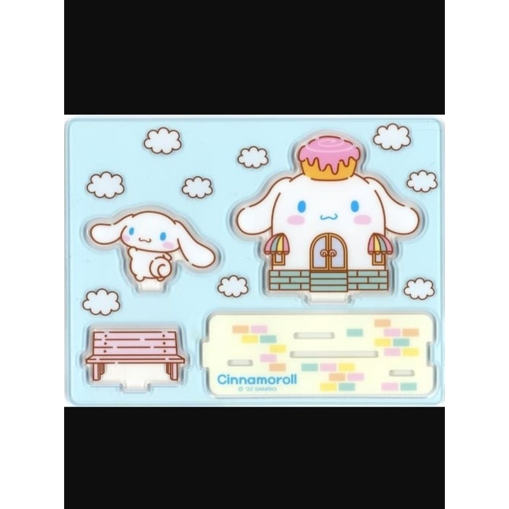 Acrylic stand Acrylic panel 23 Cinamoroll Acrylic Stand "Sanrio Win Lottery Sanrio Character Award W