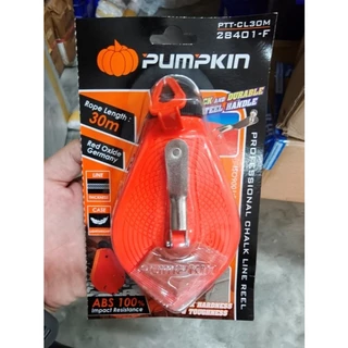 Pumpkin ปักเต้าตีเส้น 30 เมตร พร้อมผงสี รุ่น 28401 - เต้าดีดเส้น เต้าตีเส้น