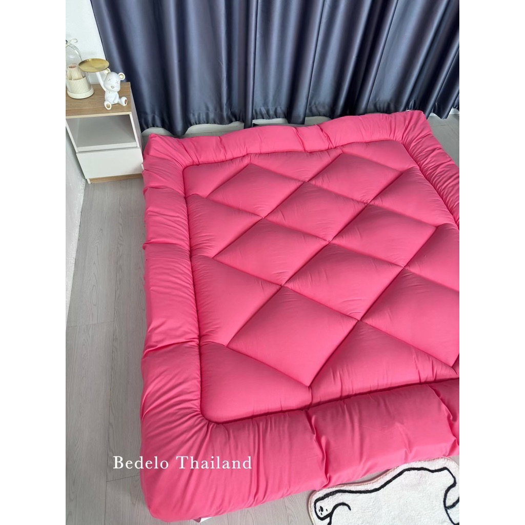 ท็อปเปอร์หนา5นิ้ว ที่นอนท็อปเปอร์สีพื้น พร้อมส่ง ความหนา 5นิ้ว ใยหนาพิเศษ 3ชั้น รูปที่ 7