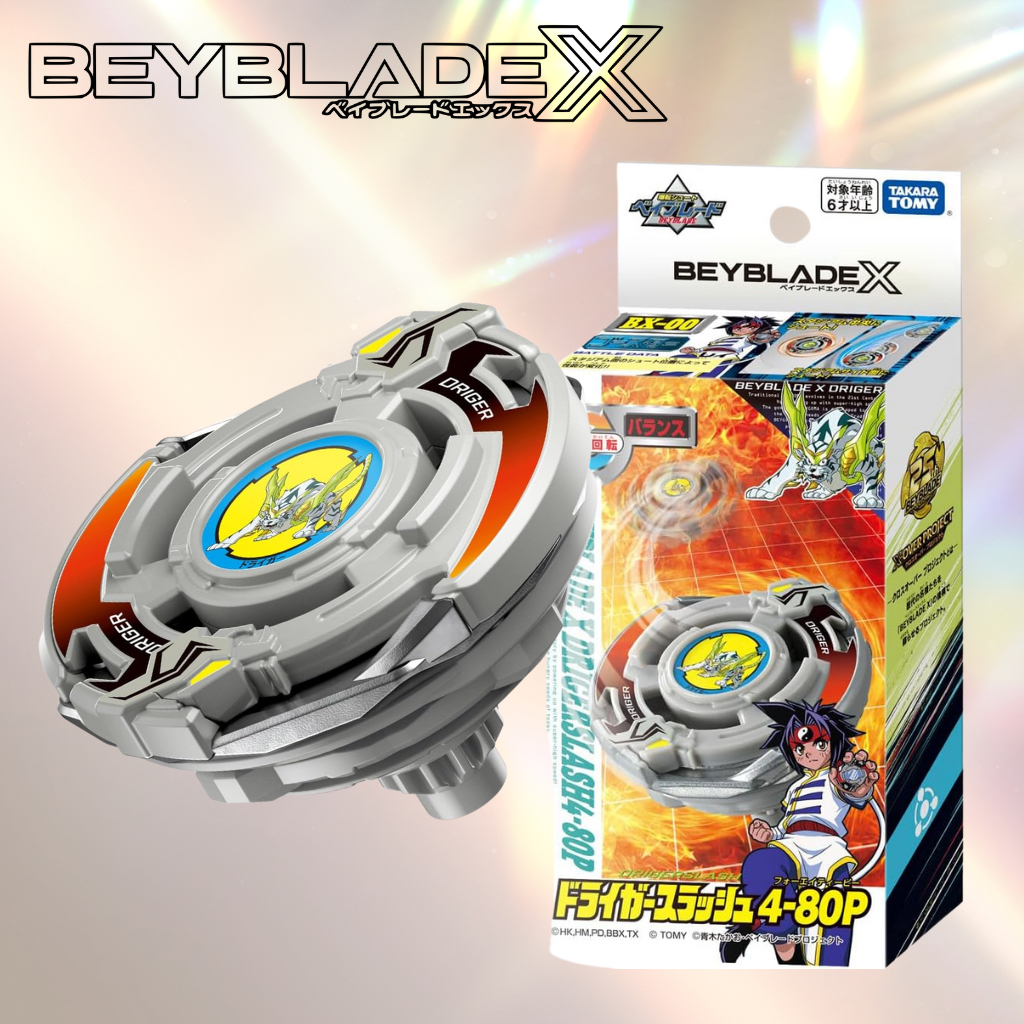 BEYBLADE X BX-00 Booster Driger Slash 4-80P