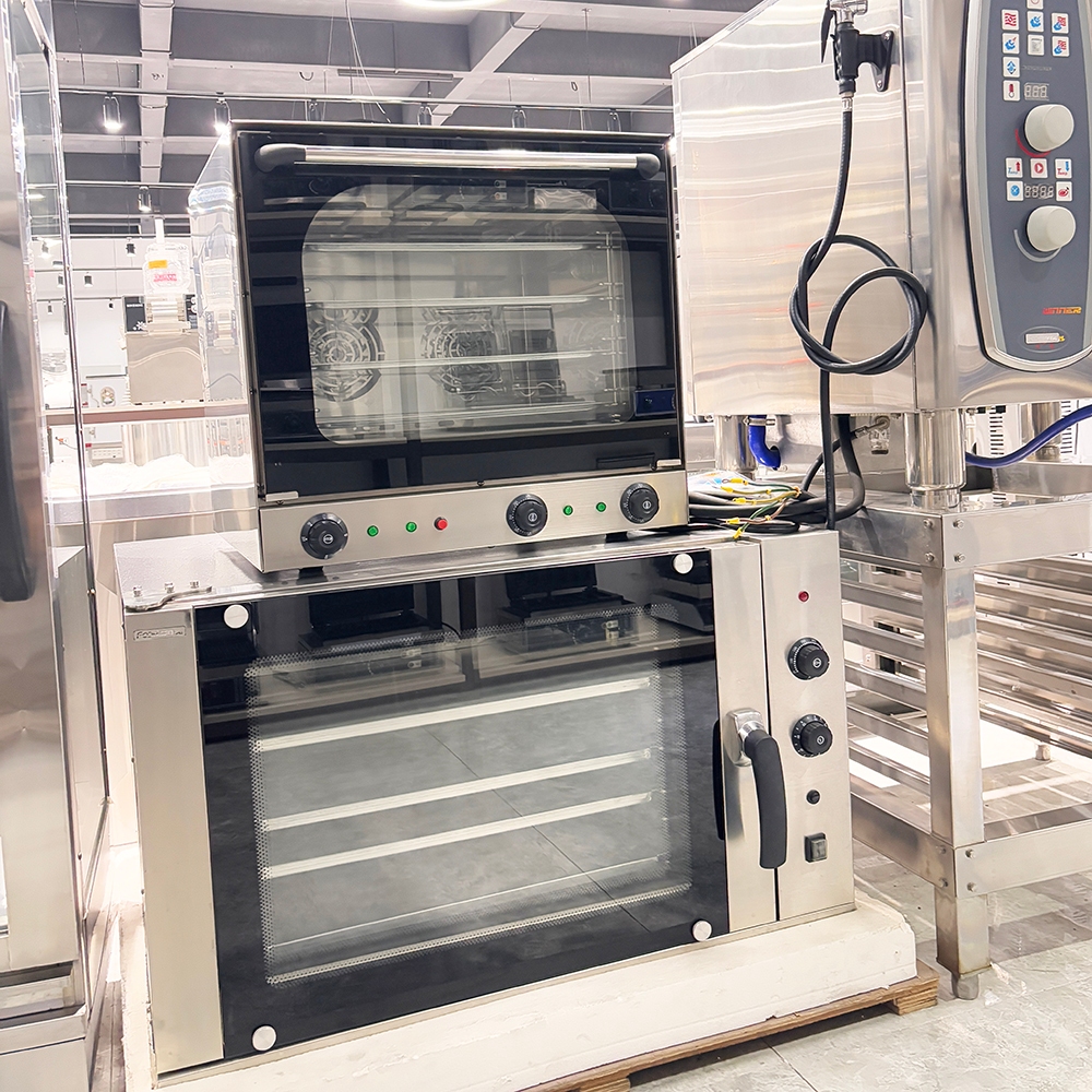 [ผ่อน 0%]เตาอบลมร้อนสำหรับอบขนมปัง 300°C Bread Baking Oven Toaster HEB-4F